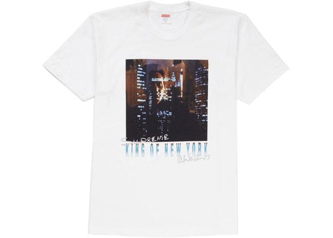 Supreme Christopher Walken King of New York Tee White