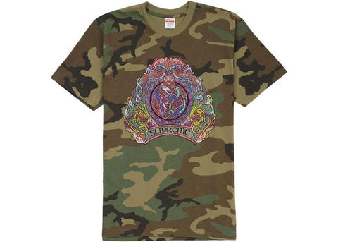 Supreme Knot Tee Woodland Camo