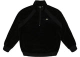 Supreme LACOSTE Velour Half-Zip Track Top Black