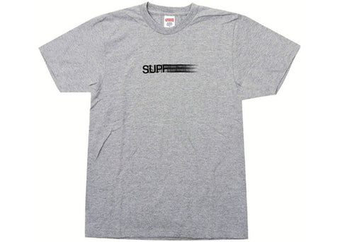 Supreme Motion Logo Tee Heather Grey