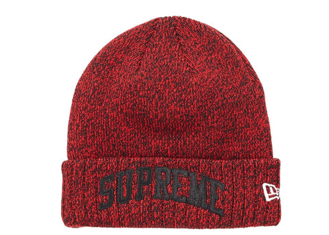 Supreme New Era Arc Logo Beanie Red