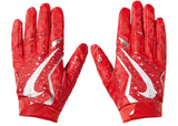 Supreme Nike Vapor Jet 4.0 Football Gloves Red