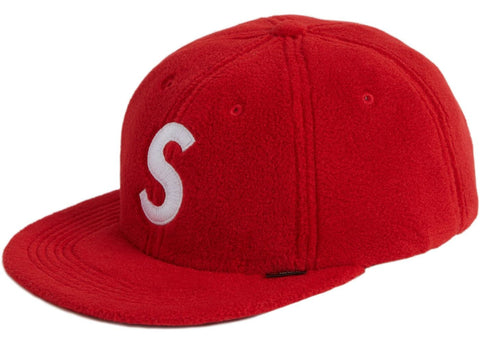 Supreme Polartec S Logo 6-Panel Red