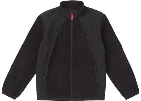 Supreme Polartec Zip Up Jacket Black