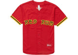 Supreme Red Rum Baseball Jersey Red