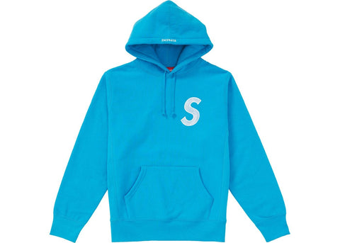 Supreme S Logo Hooded Sweatshirt (FW18) Bright Royal