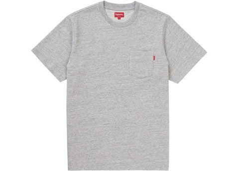 Supreme SS Pocket Tee (SS19) Heather Grey