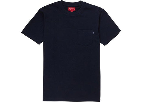 Supreme SS Pocket Tee (SS19) Navy