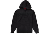 Supreme Set In Logo Hooded Sweatshirt Black