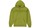 Supreme Set In Logo Hooded Sweatshirt Lime