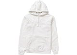 Supreme Set In Logo Hooded Sweatshirt White