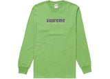 Supreme The Real Shirt LS Tee Green