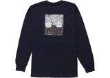 Supreme The Real Shirt LS Tee Navy