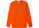 Supreme The Real Shirt LS Tee Orange