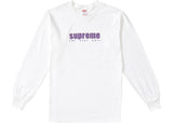 Supreme The Real Shirt LS Tee White