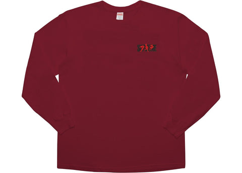 Supreme AKIRA Neo-Tokyo L/S Tee Cardinal