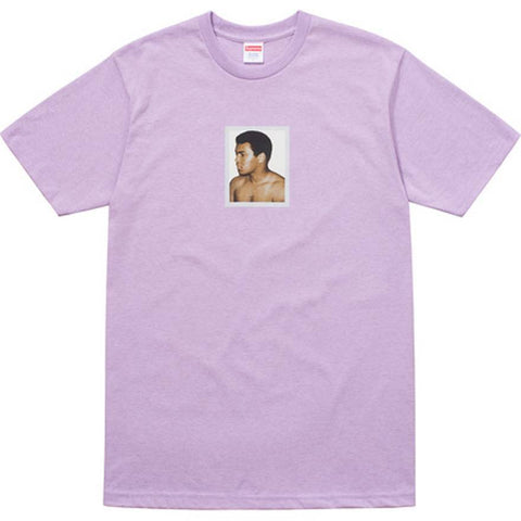 Supreme Ali Warhol Tee Heather Purple