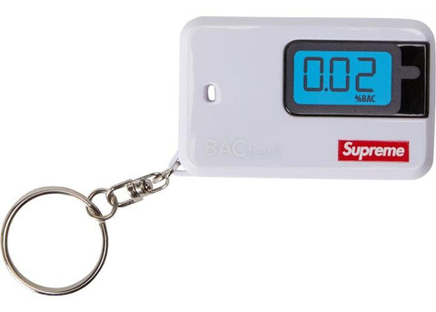 Supreme BACtrack Go Breathalyzer Keychain White