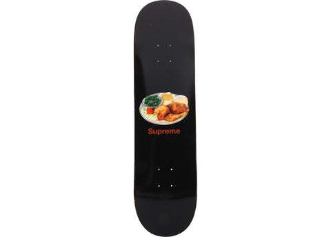 Supreme Black Chicken Dinner Skateboard Deck