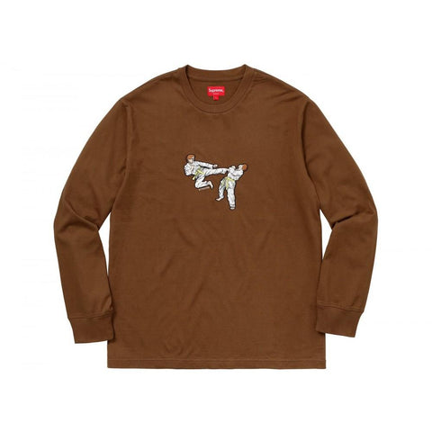 Supreme Brown LS Karate Top