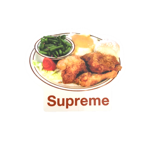 Supreme Chicken Dinner Sticker