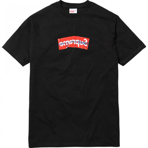 Supreme Comme des Garçons SHIRT Box Logo Tee Black