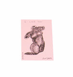 Supreme Daniel Johnston I Love You Sticker Pink