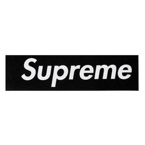 Supreme Felt Box Logo Sticker Black