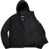 Supreme GORE-TEX Hooded Harringon Jacket Black
