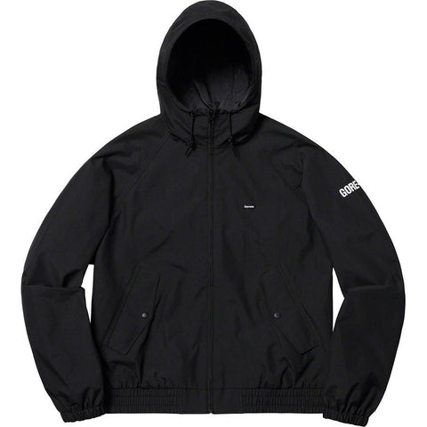 Supreme GORE-TEX Hooded Harringon Jacket Black