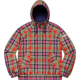 Supreme GORE-TEX Hooded Harringon Jacket Olive Plaid