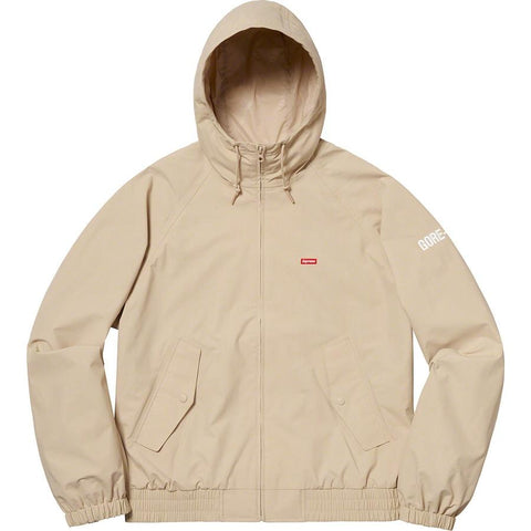 Supreme GORE-TEX Hooded Harringon Jacket Tan