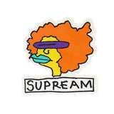 Supreme Gonz Ramm Sticker Orange