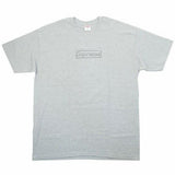 Supreme Kaws Box Logo Tee Grey