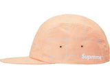 Supreme/Lacoste Peach Reflective Grid Camp Cap