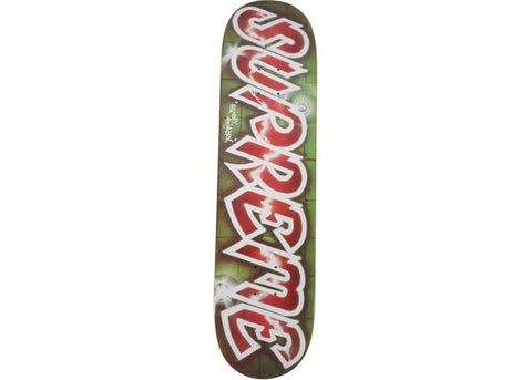 Supreme Lee Quinones Lee Logo Skateboard Red