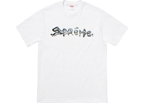 Supreme Liquid Tee White