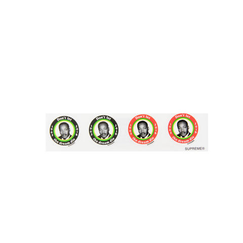 Supreme MLK Sticker Set (4 Pack)