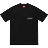 Supreme Mesh Stripe Pocket Tee Black