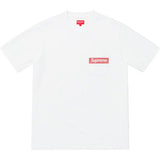 Supreme Mesh Stripe Pocket Tee White