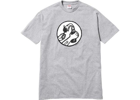 Supreme Molotov Tee Heather Grey