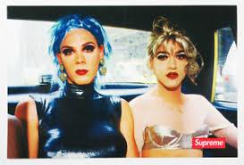 Supreme Nan Goldin Misty and Jimmy Sticker