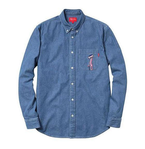 Supreme Pink Panther Button Up