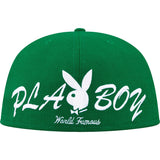 Supreme Playboy Box Logo New Era Fitted Green
