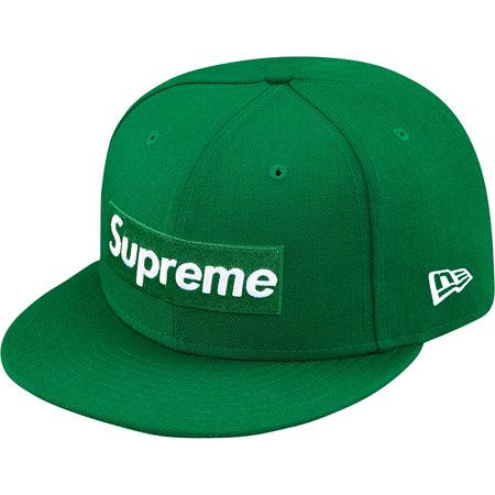 Supreme Playboy Box Logo New Era Fitted Green