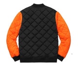 Supreme Color Blocked Quilted Jacket