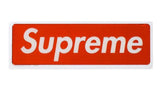 Supreme Red Raised Box Logo Sticker