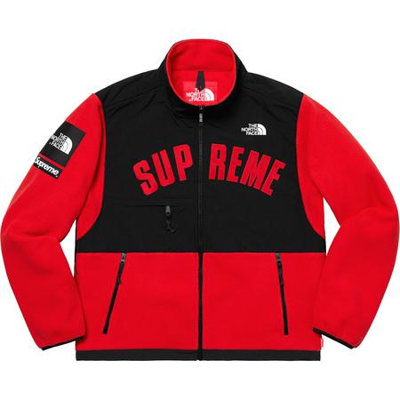 Supreme/The North Face Arc Logo Denali Fleece Jacket Red