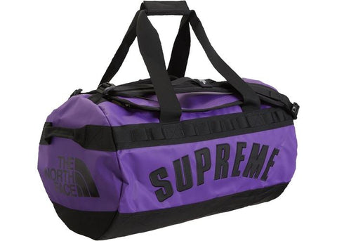 Supreme/The North Face Arc Logo Small Base Camp Duffle Bag Purple