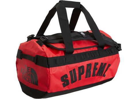 Supreme/The North Face Arc Logo Small Base Camp Duffle Bag Red